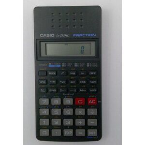 Casio fx-250HC FRACTION Scientific Calculator with Hard Cover FX-250HC